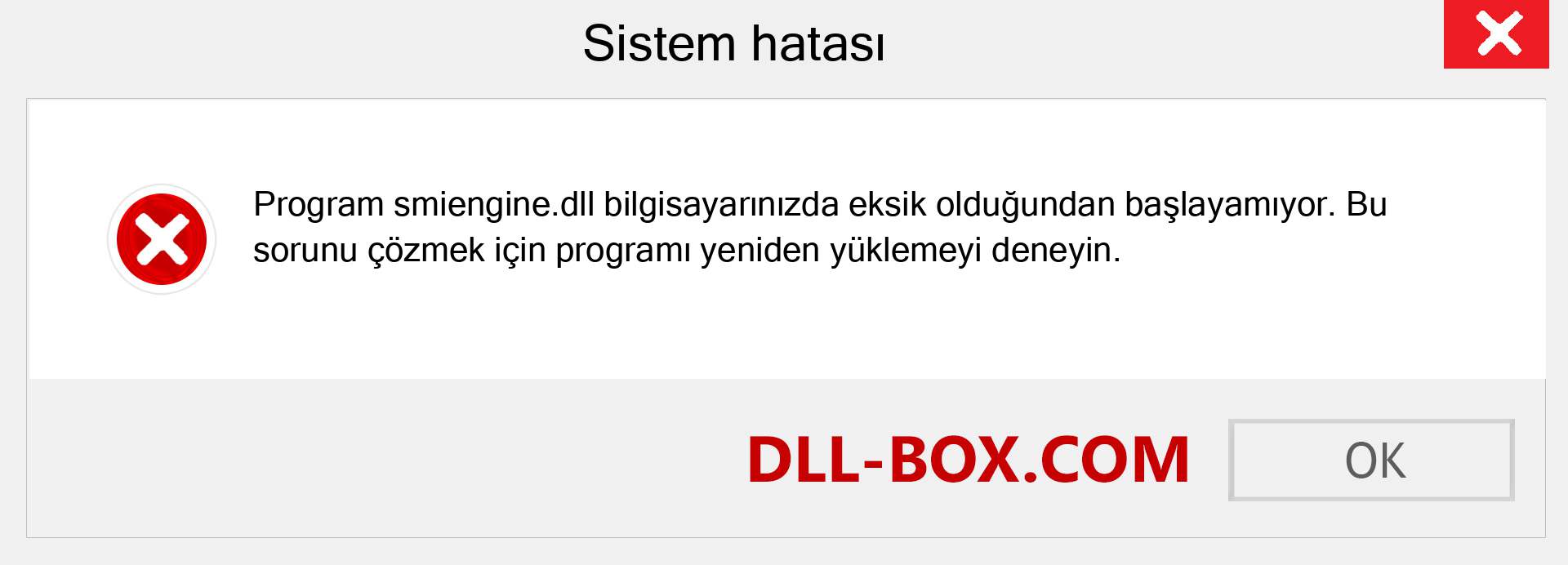 smiengine.dll dosyası eksik mi? Windows 7, 8, 10 için İndirin - Windows'ta smiengine dll Eksik Hatasını Düzeltin, fotoğraflar, resimler